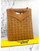 (BRAND NEW) MCM DIAMOND TOTE BAG IN VISETOS LEATHER