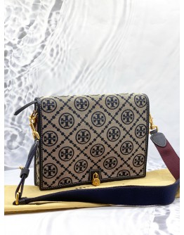 TORY BURCH MONOGRAM JACQUARD CROSSBODY BAG