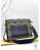 TORY BURCH MONOGRAM JACQUARD CROSSBODY BAG
