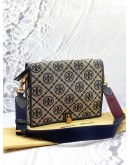 TORY BURCH MONOGRAM JACQUARD CROSSBODY BAG