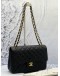 (LIKE NEW) CHANEL JUMBO CLASSIC DOUBLE FLAP BLACK CAVIAR LEATHER GHW