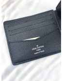 (UNUSED) LOUIS VUITTON BLACK EPI LEATHER SLENDER WALLET -FULL SET-
