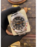 (LIKE NEW) 2009 ROLEX MILGAUSS REF 116400 ORANGE DISK DIAL 40MM AUTOMATIC WATCH -FULL SET-