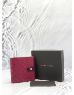 (LIKE NEW) BOTTEGA VANETTA INTRECCIATO MEDIUM BI-FOLD WALLET 