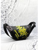BALENCIAGA GRAFFITI EXPLORER BELT BAG 