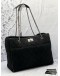 CHANEL REISSUE BLACK CHAIN TOTE BAG 