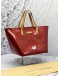 LOUIS VUITTON BELLEVUE MONOGRAM VERNIS RED BAG 