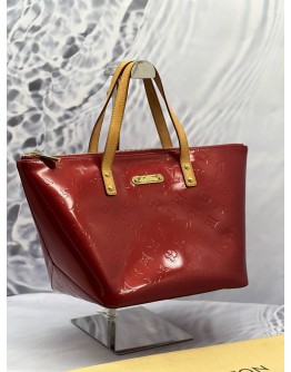 LOUIS VUITTON BELLEVUE MONOGRAM VERNIS RED BAG 