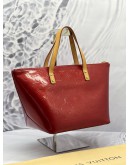 LOUIS VUITTON BELLEVUE MONOGRAM VERNIS RED BAG 