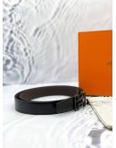 (LIKE NEW) HERMES TONIGHT COLOR BELT BUCKLE & REVERSIBLE LEATHER STRAP SIZE 115 -FULL SET-