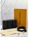 LOUIS VUITTON BLACK MONOGRAM TAURILLON SOFT TRUNK WALLET MICROCHIP - FULL SET-