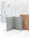 MIU MIU MATELASSE NAPPA LEATHER WALLET IN GREY
