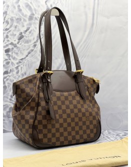(LIKE NEW) LOUIS VUITTON VERONA MM DAMIER EBENE CANVAS 