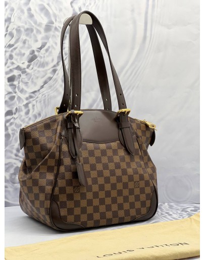 (LIKE NEW) LOUIS VUITTON VERONA MM DAMIER EBENE CANVAS 