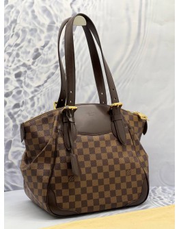 (LIKE NEW) LOUIS VUITTON VERONA MM DAMIER EBENE CANVAS 