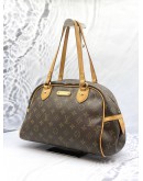 LOUIS VUITTON MONTORGUEIL PM MONOGRAM CANVAS SHOULDER BAG