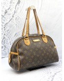 LOUIS VUITTON MONTORGUEIL PM MONOGRAM CANVAS SHOULDER BAG