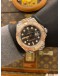 (BRAND NEW) 2024 ROLEX YATCH-MASTER 40 REF 126621 HALF 18K 750 ROSE GOLD BLACK DIAL 40MM AUTOMATIC WATCH -FULL SET-
