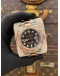 (BRAND NEW) 2024 ROLEX YATCH-MASTER 40 REF 126621 HALF 18K 750 ROSE GOLD BLACK DIAL 40MM AUTOMATIC WATCH -FULL SET-
