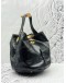 (LIKE NEW) YSL SAINT LAURENT CABRI BUCKET BAG IN BLACK PATENT LEATHER