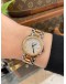 2019 LONGINES PRIMALUNA DIAMOND HALF 18K 750 ROSE GOLD REF L8.112.5.89.6 MOTHER OF PEARL DIAL 30MM QUARTZ WATCH