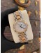 2019 LONGINES PRIMALUNA DIAMOND HALF 18K 750 ROSE GOLD REF L8.112.5.89.6 MOTHER OF PEARL DIAL 30MM QUARTZ WATCH