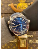 (UNUSED) 2017 OMEGA SEAMASTER PLANET OCEAN TITANIUM 600M CO-AXIAL CHRONOMETER REF 232.92.46.21.03.001 BLUE DIAL 45.5MM AUTOMATIC WATCH -FULL SET-