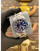 (UNUSED) 2024 TAG HEUER AQUARACER LADY REF WAY131S.BA0748 BLUE MOTHER OF PEARL DIAL 35MM QUARTZ WATCH -FULL SET-