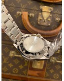 (UNUSED) 2024 TAG HEUER AQUARACER LADY REF WAY131S.BA0748 BLUE MOTHER OF PEARL DIAL 35MM QUARTZ WATCH -FULL SET-