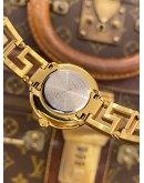 2024 VERSACE GRECA GODDESS GOLD PLATED REF VE7A00323 28MM QUARTZ WATCH 