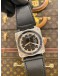 2019 BELL & ROSS BR 03-96 GRANDE DATE REF BR0396-SI-ST BLACK DIAL 42MM AUTOMATIC WATCH -FULL SET-