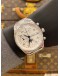 (UNUSED) 2024 LONGINES MASTER COLLECTION MOONPHASE CHRONOGRAPH REF L2.773.4.78.6 WHITE DIAL 42MM AUTOMATIC WATCH -FULL SET-