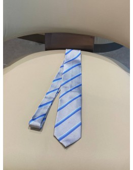 PRADA STRIPES SILK TIE