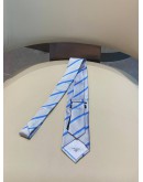 PRADA STRIPES SILK TIE