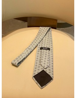 HUGO BOSS GEOMETRIC SILK TIE
