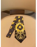 GIANNA VERSACE COUTURE SILK TIE BAROQUE PRINT