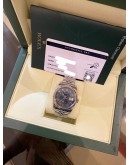 (LIKE NEW) 2019 ROLEX DATEJUST 36 REF 116234 JUBILEE BLUE CHAMPAGNE COMPUTER ROMAN NUMERAL DIAL 36MM AUTOMATIC WATCH