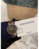 (BRAND NEW) 2022 LOUIS VUITTON LADY TAMBOUR MONOGRAM 34MM QUARTZ WATCH -FULL SET-