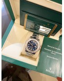 (LIKE NEW) 2016 ROLEX YACHT-MASTER 40 REF 116622 BLUE DIAL 40MM AUTOMATIC WATCH -FULL SET-