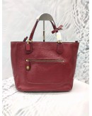 COACH PATENT LEATHER TWO WAY BAG