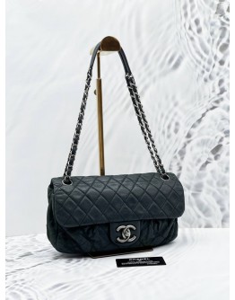 CHANEL QUILTED IRIDESCENT CALFSKIN LEATHER CHIC QUILT FLAP BAG