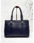 MULBERRY BAYSWATER GRAINED CALFSKIN LEATHER DOUBLE ZIP TOTE BAG
