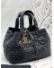 CHRISTIAN DIOR TOUJOURS BAG IN BLACK MACROCANNAGE CALFSKIN LEATHER