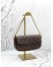 LOUIS VUITTON IVY WALLET ON CHAIN IN BROWN MONOGRAM CANVAS