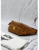 MCM FURSTEN BELT BAG IN COGNAC VISETOS LEATHER