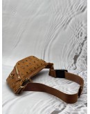 MCM FURSTEN BELT BAG IN COGNAC VISETOS LEATHER