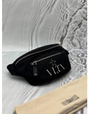 VALENTINO GARAVANI VLTN STAR BELT BAG IN BLACK NYLON