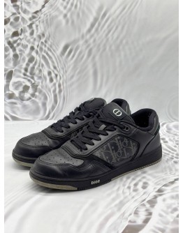 CHRISTIAN DIOR B27 LOW TOP SNEAKERS SIZE 43 IN BLACK