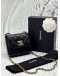 MICROCHIP CHANEL TRENDY CC IN BLACK LAMBSKIN LEATHER -FULL SET-