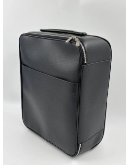 LOUIS VUITTON PEGASE LUGGAGE IN BLACK TAIGA LEATHER